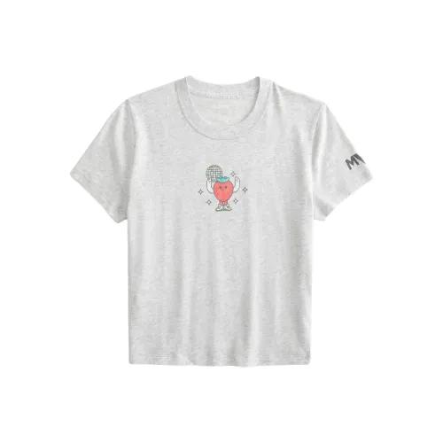 Hollister Серые Женские Футболки