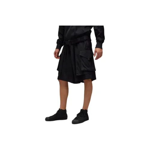 Y 3 Район Саржа Шорты Повседневные шорты Мужские Черные