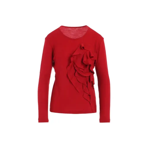 Yohji Yamamoto FW24 Свитер Женский Красный