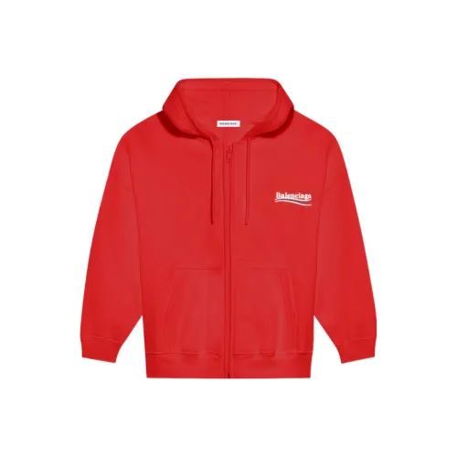 Balenciaga SS22 Свитшот Стандартный крой Женский Красный