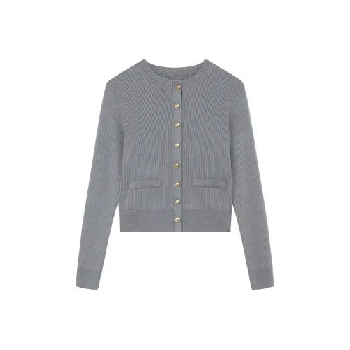 THE SEA LIFE Трикотаж Женский Тростниковый Серый