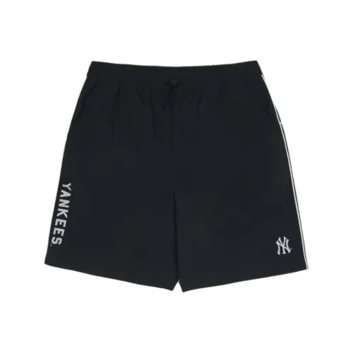 Mlb Base Logo Нью-Йорк Янкис Повседневные шорты Мужские Черные