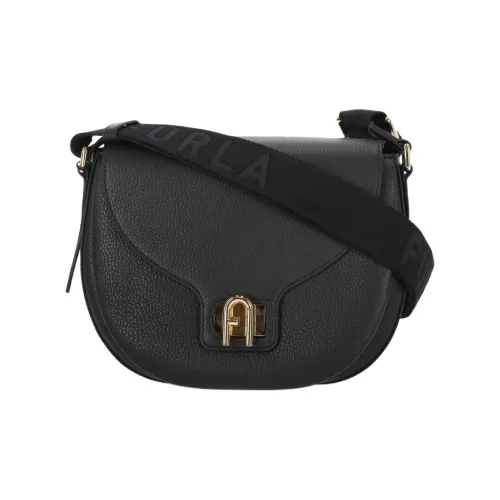 Furla Кожа Плечевая Сумка Женская Черная