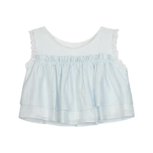 Snbl Blue Top Женские футболки с коротким рукавом