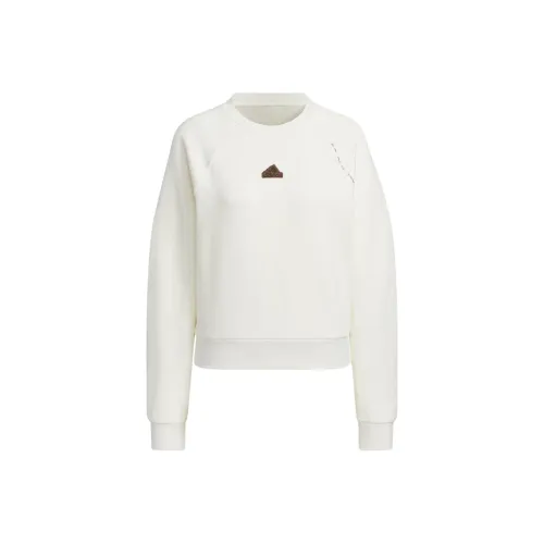 Adidas Толстовка Женская Нефрит Белый