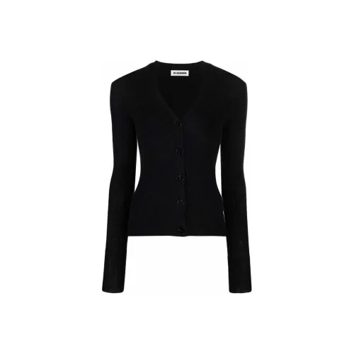 JIL SANDER Черный Женский Трикотаж