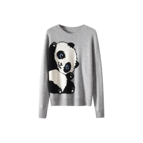 Sai Rabbit Свитер Женский Светло-Серый