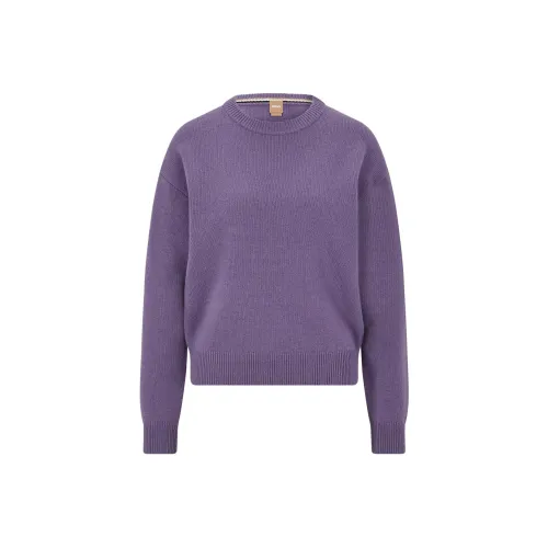 HUGO BOSS Фиолетовые Женские Свитеры