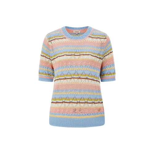 E.land Свитер Женские Color Block