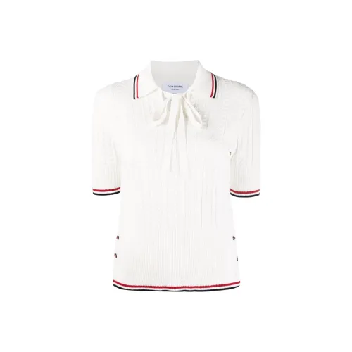 THOM BROWNE Белое Женское Поло