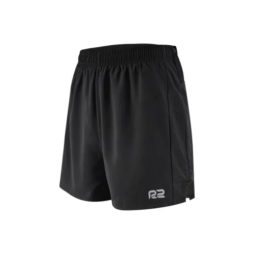 R2 REALRUN Черные Мужские Повседневные Шорты