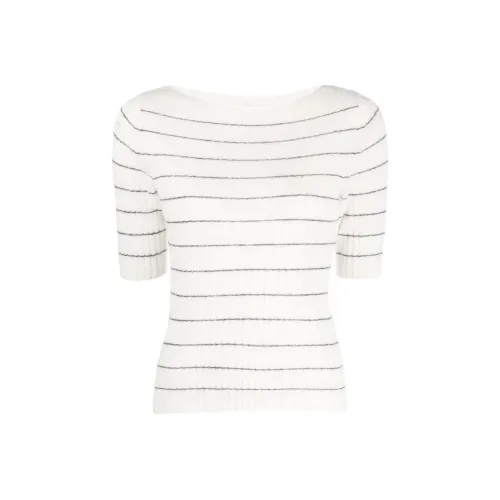 VINCE Экрю Женские Свитеры