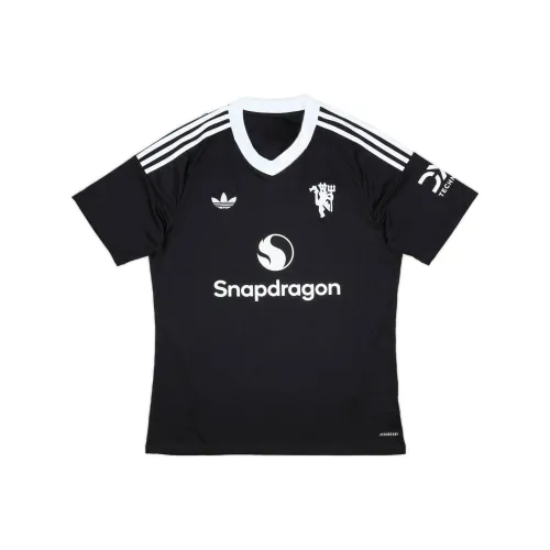 Adidas Originals Футбол Джерси Унисекс Черный