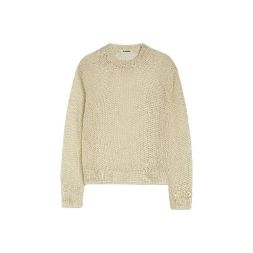 JIL SANDER Бежевые Женские Свитеры