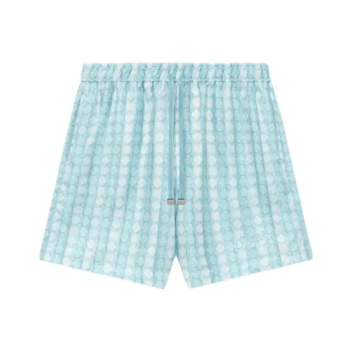 AMIRI SS25 Повседневные шорты Унисекс Синий