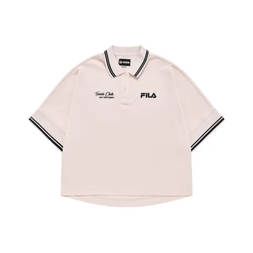FILA FUSION Dirty Персиково-розовый Женские Поло