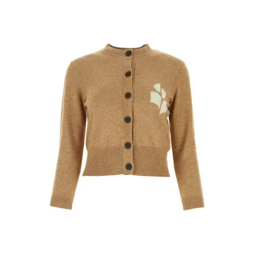 ISABEL MARANT ETOILE SS24 Свитер Женские CAMEL