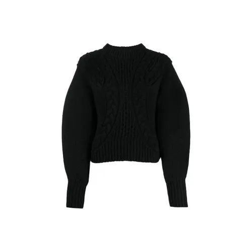 Alexander McQueen Черные Женские Кашемировые Свитера