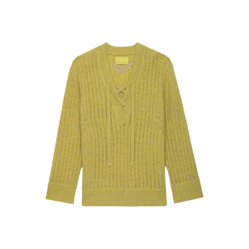 Zadig Voltaire Свитер Женский Желтый
