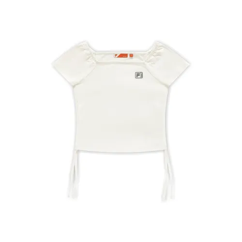 FILA FUSION FILA FUSION CROSS OVER Series Светло-серый Женские T Рубашки