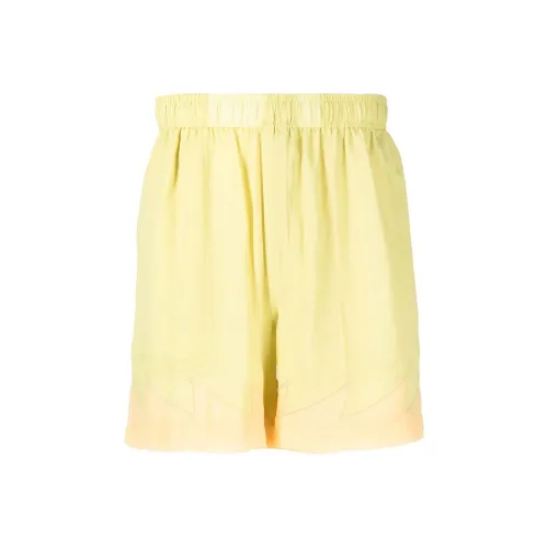 Bode Повседневные шорты Мужские Желтые