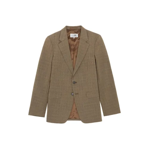 MM6 MAISON MARGIELA SS25 Деловой костюм мужской хаки