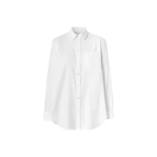 Burberry Белые Женские Рубашки