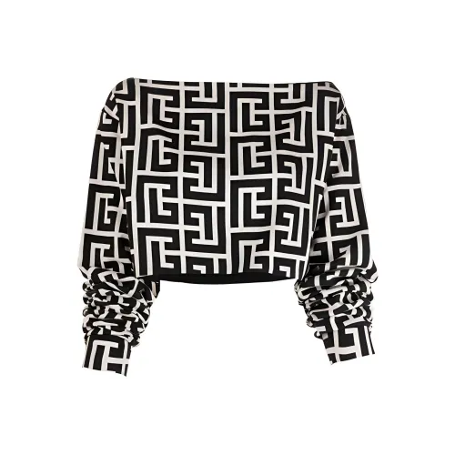 BALMAIN Черные Женские Рубашки