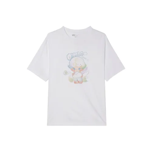 UNIQLO X PAOPAOMATE LIANMINGKUAN Обычная футболка женская белая