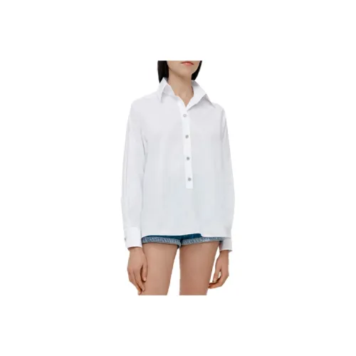 CHANEL Белые Женские Рубашки