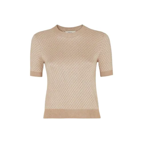 FENDI Коричневые Женские Свитеры