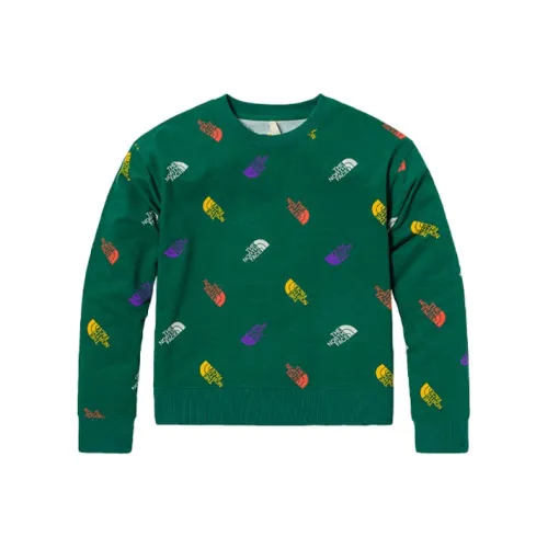 THE NORTH FACE Свободный крой Трикотаж Женский Зеленый