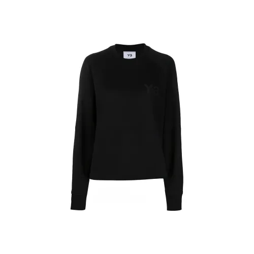 Y 3 Черные Женские Свитшоты