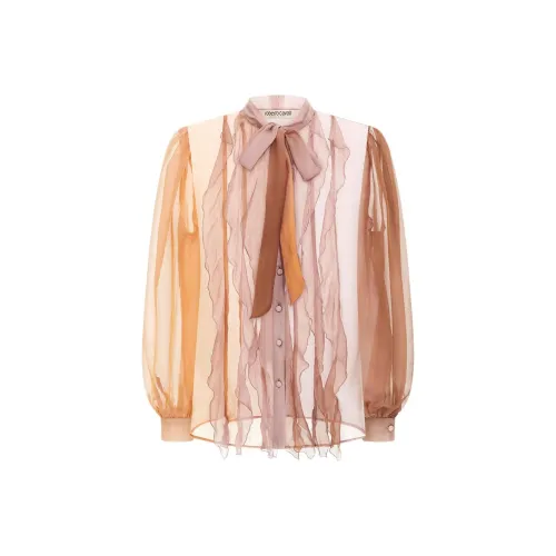 ROBERTO CAVALLI Многоцветные Женские Рубашки