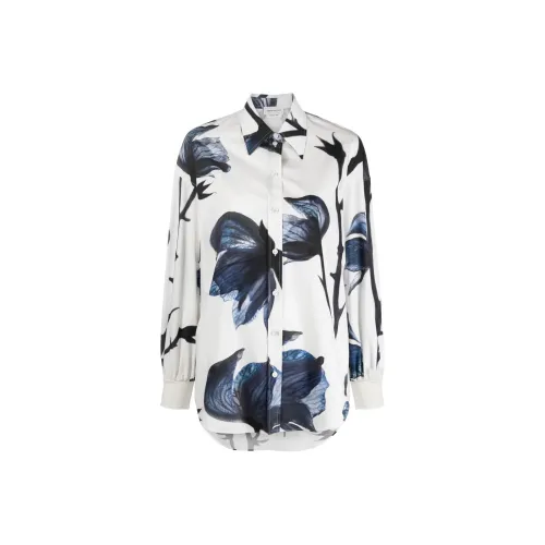 Alexander McQueen Белые Женские Рубашки