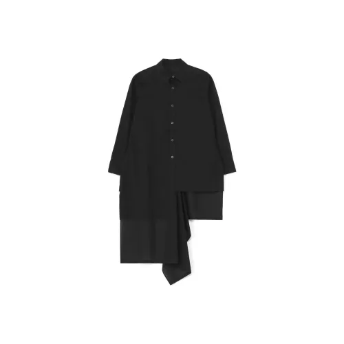 Yohji Yamamoto Черные Женские Рубашки