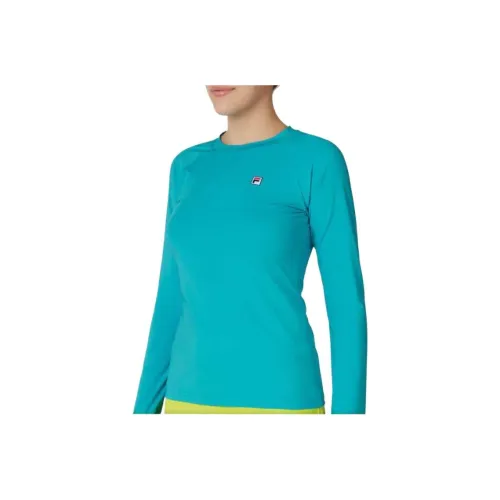 FILA Essentials Стандартная футболка Женская Aqua Lung Синий 401