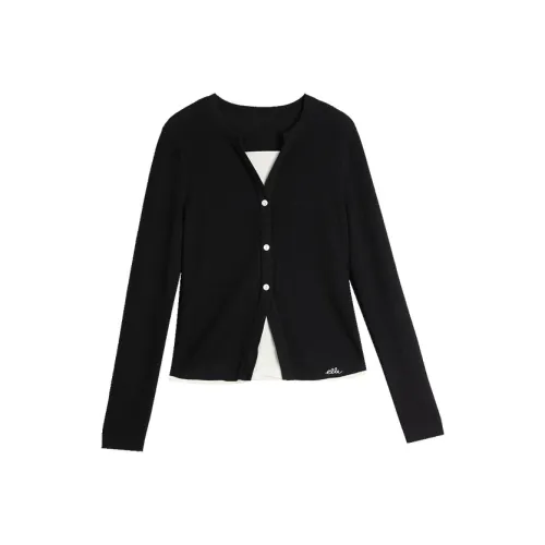 ELLE Черные Женские Свитера