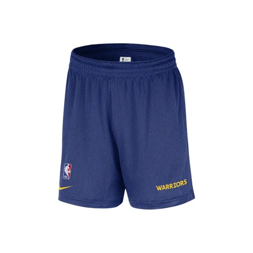 Найк Golden State Warriors Баскетбольные шорты Мужской Rush Синий