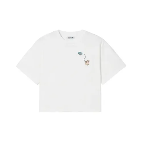 lacoste Белые Женские Футболки