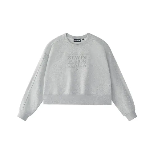 FILA FUSION Толстовка Женская Облачный Серый Фотиния Серый