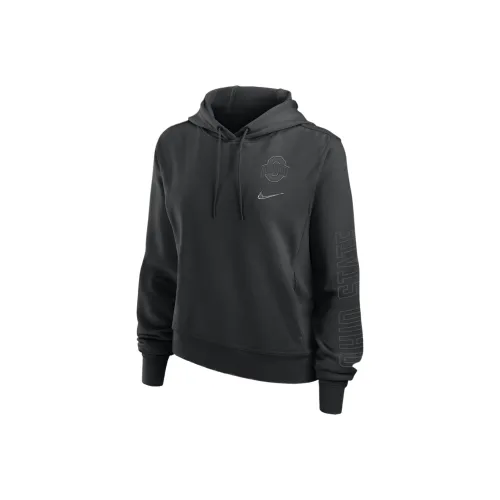 nike Dri Fit COLLEGE Ohio State Bucyes Performance one Sweatshirt Women's Black