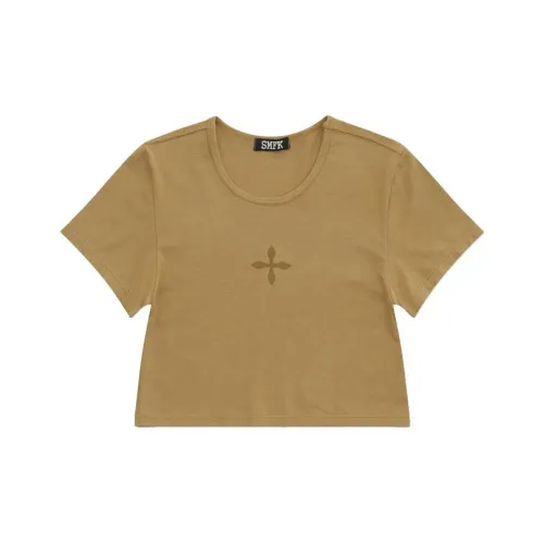 SMFK Дракон Цвет колодца Зеленый Женские футболки