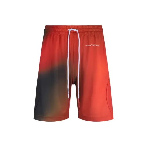 Off White Orange Мужские Повседневные Шорты