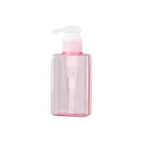 100 мл Квадратные Лосьон Дорожные Флаконы Розовый: 2 шт