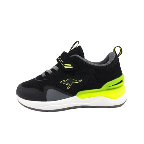 KangaROOS Цвет KD Спортивный EV Детская Повседневная Обувь Низкий Топ Черный Школьный