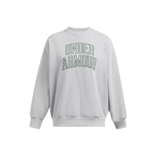 Under Armour ICON Современный серый/Лесной зеленый Женские свитшоты
