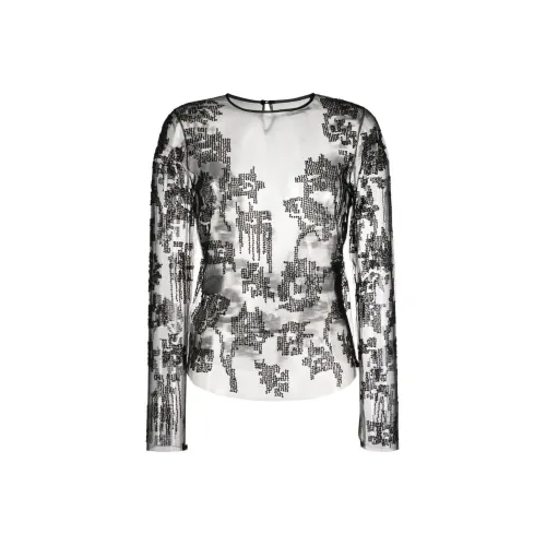 ISABEL MARANT Черные Женские Т-рубашки