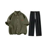 Армейский зеленый (B Sincere Грудь Mark) + Черный (Пустой)