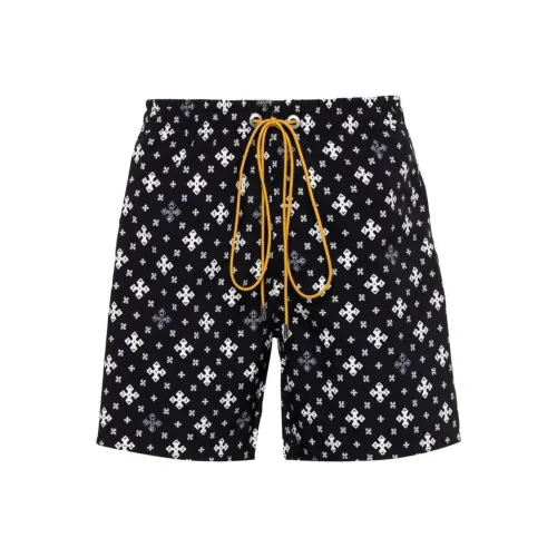 RHUDE Черные Мужские Повседневные Шорты